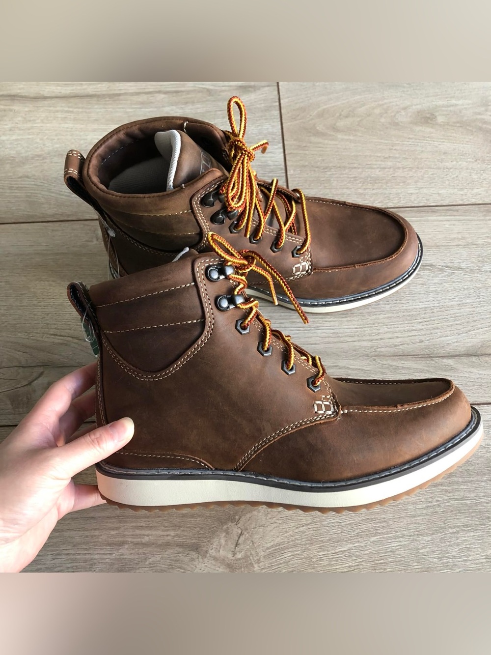 L.L.Bean Stonington Boot Moc Toe - Dark Oakwood